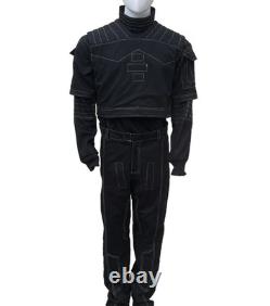 Star Wars Inspired Black 3 Piece Suit for Mandalorian events