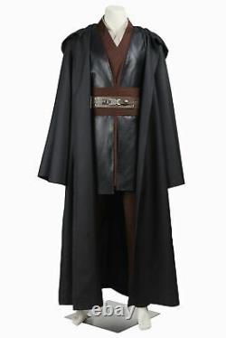 Star Wars Jedi Knight Anakin Skywalker Outfits Uniform Halloween Cosplay Costume