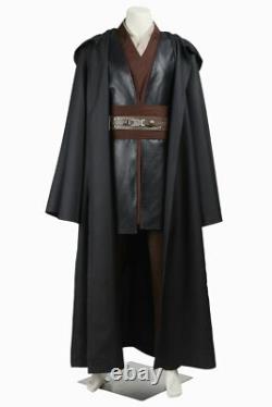 Star Wars Jedi Knight Anakin Skywalker Outfits Uniform Halloween Cosplay Costume