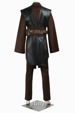Star Wars Jedi Knight Anakin Skywalker Outfits Uniform Halloween Cosplay Costume