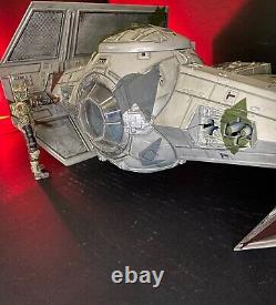 Star Wars Kashyyyk Tie Fighter Interceptor Sith Empire Vintage Kenner Custom