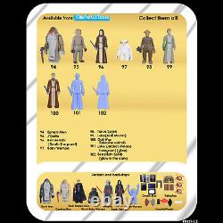 Star Wars Kenner style inspired custom figure set the next 17