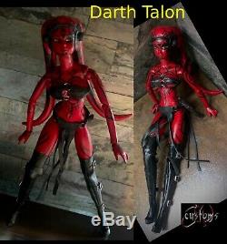 Star Wars Legacy DARTH TALON 1/6 OOAK Custom Action Figure Doll Volks Momoko