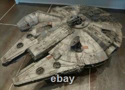 Star Wars Legacy Millennium Falcon Custom Weathered/movie Look 100% Complete