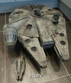 Star Wars Legacy Millennium Falcon Custom Weathered/movie Look 100% Complete