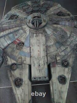 Star Wars Legacy Millennium Falcon Custom Weathered/movie Look 100% Complete