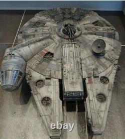 Star Wars Legacy Millennium Falcon Custom Weathered/movie Look 100% Complete