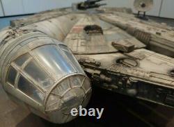 Star Wars Legacy Millennium Falcon Custom Weathered/movie Look 100% Complete