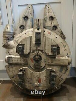 Star Wars Legacy Millennium Falcon Custom Weathered/movie Look 100% Complete