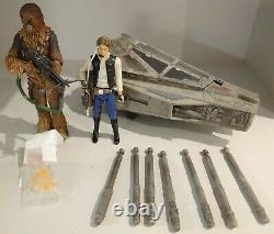 Star Wars Legacy Millennium Falcon Custom Weathered/movie Look 100% Complete