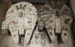 Star Wars Legacy Millennium Falcon Custom Weathered/movie Look 100% Complete