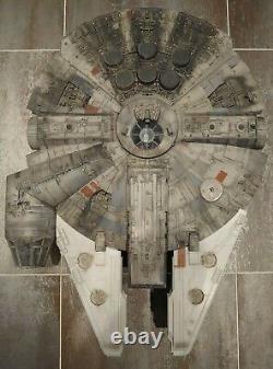 Star Wars Legacy Millennium Falcon Custom Weathered/movie Look 100% Complete