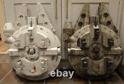 Star Wars Legacy Millennium Falcon Custom Weathered/movie Look 100% Complete