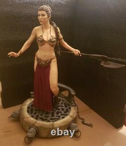 Star Wars Leia Slave V1 myc custom statue 1/4 (minor damage)