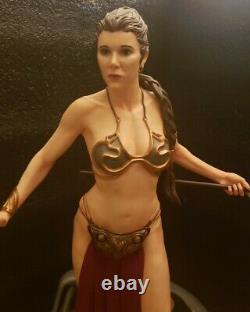 Star Wars Leia Slave V1 myc custom statue 1/4 (minor damage)