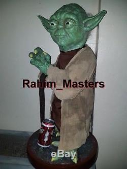 Star Wars Life Sized 11 Custom Master Yoda Resin Statue Figure 85CM 33Inches