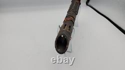 Star Wars Lightsaber custom weathering and grip wrap full metal hilt