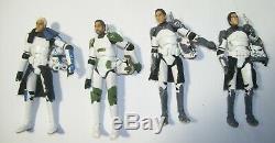 Star Wars Lot Of 8 Custom Realistic Clone Trooper Figures Loose 3.75