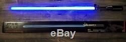 Star Wars Luke Blue Force FX Lightsaber with custom Realistic Effect Blade Cover