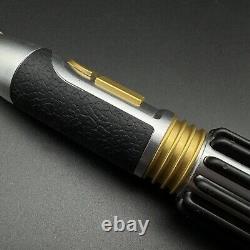 Star Wars Mace Windu Empty Hilt Lightsaber Replica Dueling Custom High Metal