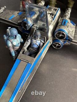 Star Wars Mandalorian Elite X Wing Death Watch Commando Vintage Kenner Custom