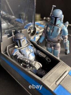 Star Wars Mandalorian Elite X Wing Death Watch Commando Vintage Kenner Custom