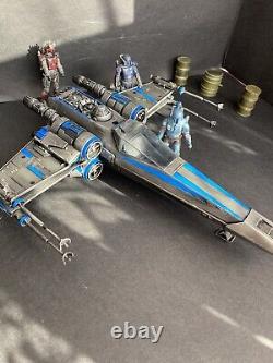 Star Wars Mandalorian Elite X Wing Death Watch Commando Vintage Kenner Custom