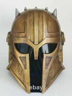 Star Wars Mandalorian Helmet Medieval Armor Custom Prop Replica Collectible Gift