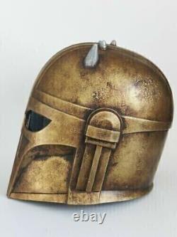 Star Wars Mandalorian Helmet Medieval Armorer Helmet Custom Prop Replica