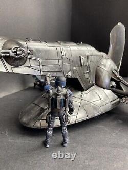 Star Wars Mandalorian Slave 1 Death Watch Commando Empire Vintage Kenner Custom