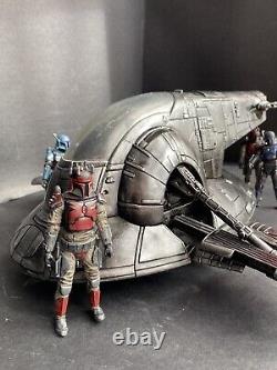 Star Wars Mandalorian Slave 1 Death Watch Commando Empire Vintage Kenner Custom