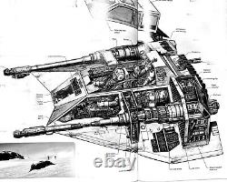 Star Wars Mandalorian Snowspeeder Assault Ship Armorer Vintage Kenner Custom