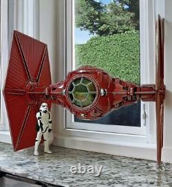 Star Wars Mandalorian Tie Fighter Imperial Empire Endor Vintage Kenner Custom