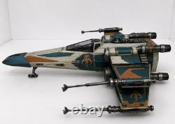 Star Wars Mandalorian X-Wing Commission Collector Artwork Vintage Kenner Custom