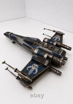 Star Wars Mandalorian X-Wing Commission Collector Artwork Vintage Kenner Custom
