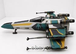 Star Wars Mandalorian X-Wing Commission Collector Artwork Vintage Kenner Custom