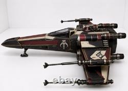 Star Wars Mandalorian X-Wing Commission Collector Artwork Vintage Kenner Custom
