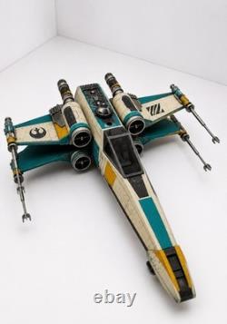 Star Wars Mandalorian X-Wing Commission Collector Artwork Vintage Kenner Custom