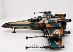 Star Wars Mandalorian X-Wing Commission Collector Artwork Vintage Kenner Custom