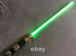 Star Wars Master Replicas Obi Wan Kenobi Lightsaber Removable Blade Custom