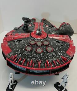Star Wars Millenium Falcon x GI JOE Red Ninja Cobra Empire Vintage Kenner Custom