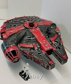 Star Wars Millenium Falcon x GI JOE Red Ninja Cobra Empire Vintage Kenner Custom
