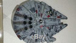 Star Wars Millennium Falcon model custom made from MPC kit 1/58th scale