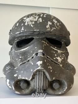Star Wars Mimban Stormtrooper Helmet Black Series Custom Life Size Prop