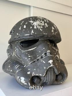 Star Wars Mimban Stormtrooper Helmet Black Series Custom Life Size Prop