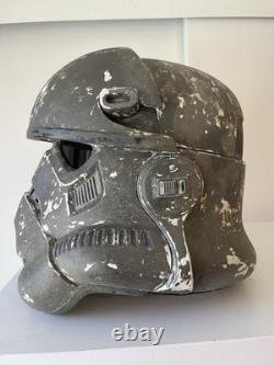 Star Wars Mimban Stormtrooper Helmet Black Series Custom Life Size Prop