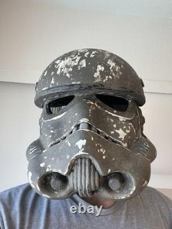 Star Wars Mimban Stormtrooper Helmet Black Series Custom Life Size Prop