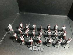 Star Wars Miniatures LOT of 22 CUSTOM Galactic Marine Army Builder Legion RPG