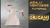 Star Wars Origami Tutorial Asajj Ventress