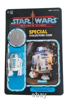 Star Wars POTF Special Collectors Coin R2-D2 pop up lightsaber Custom